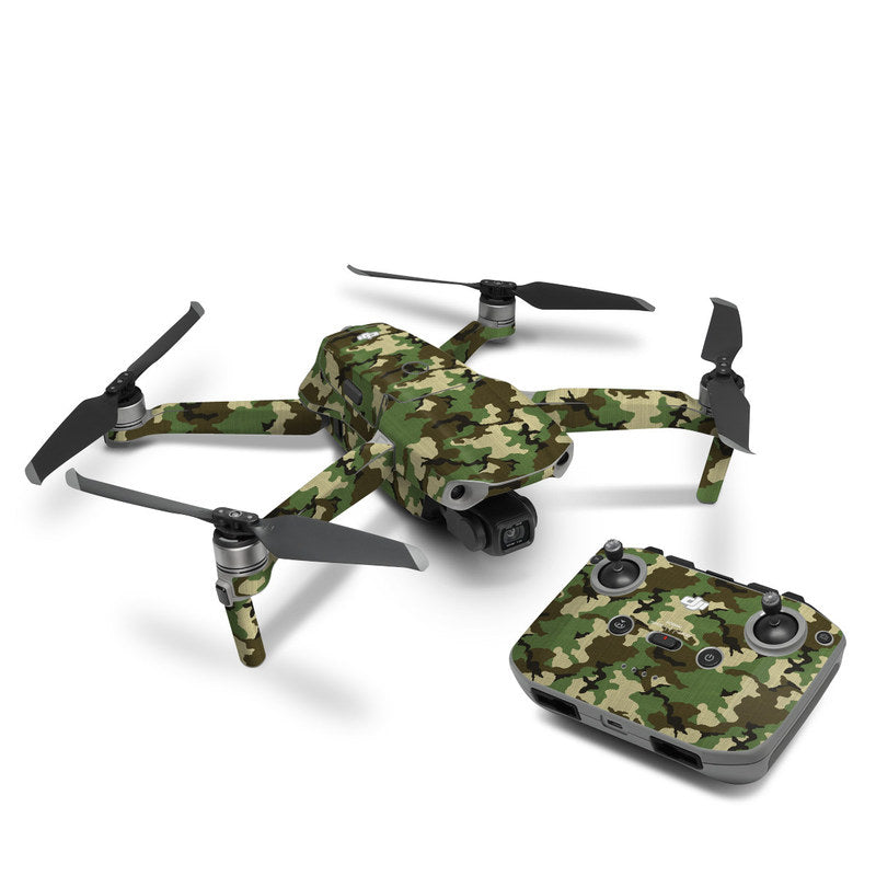 Woodland Camo - DJI Mavic Air 2 Skin