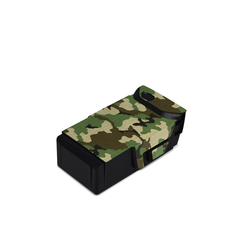 Woodland Camo - DJI Mavic Air Battery Skin