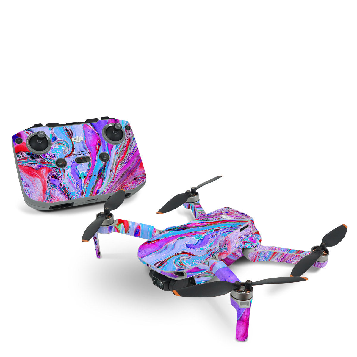 Marbled Lustre - DJI Mini 2 Skin