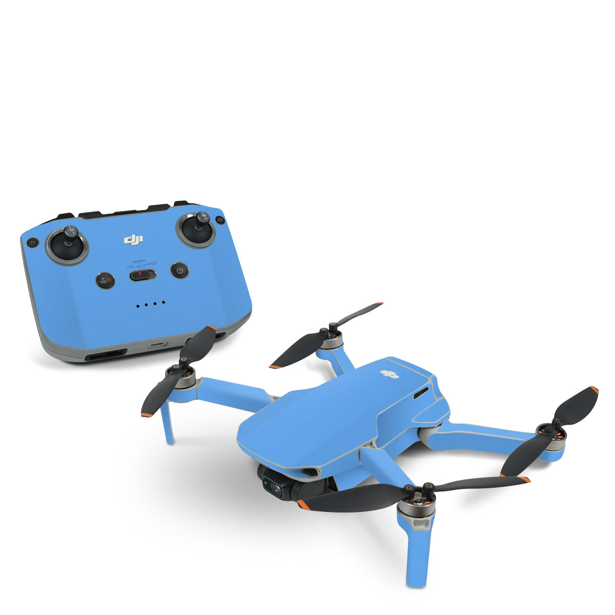 Solid State Blue - DJI Mini 2 Skin