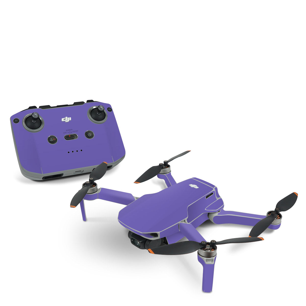 Solid State Purple - DJI Mini 2 Skin