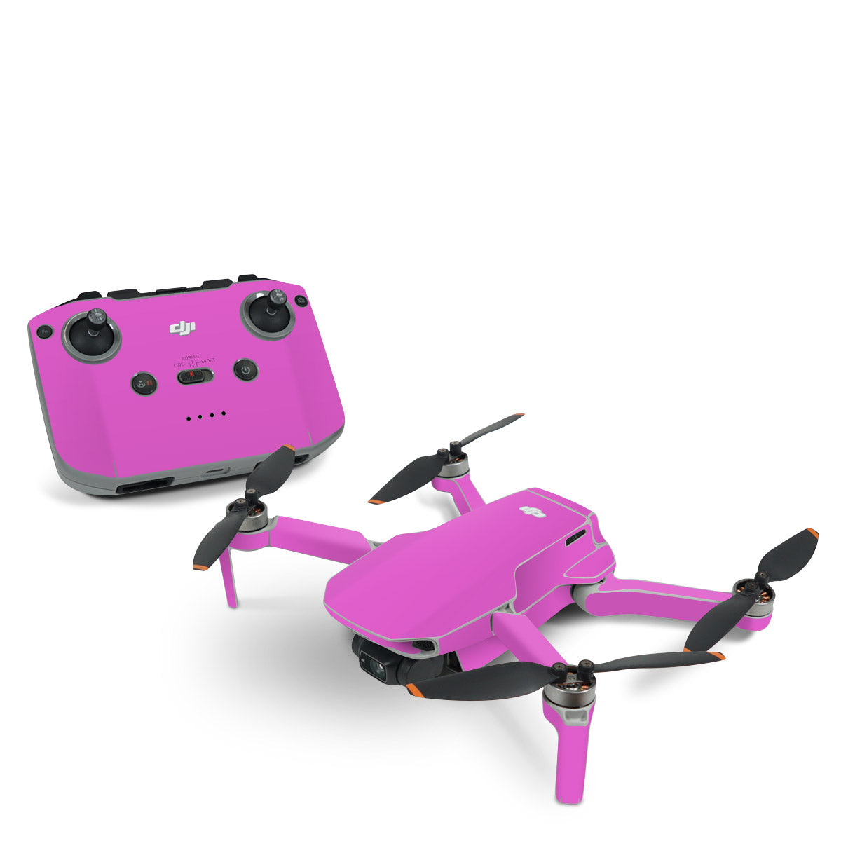 Solid State Vibrant Pink - DJI Mini 2 Skin