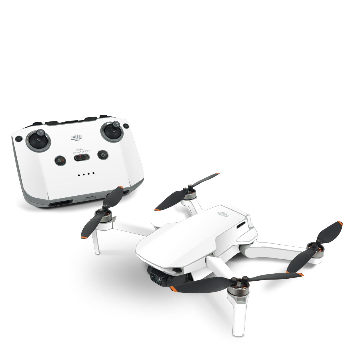 Solid State White - DJI Mini 2 Skin