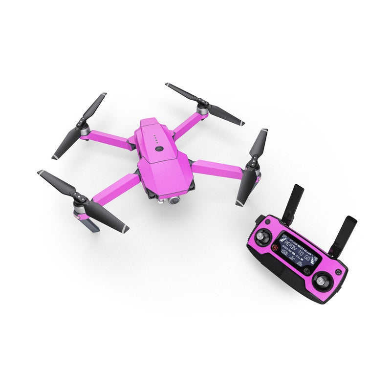 Solid State Vibrant Pink - DJI Mavic Pro Skin