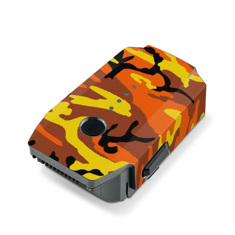 Orange Camo - DJI Mavic Pro Battery Skin