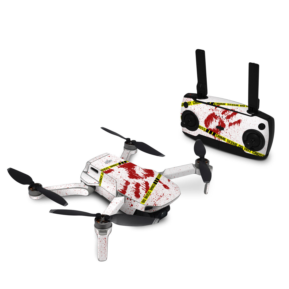 Crime Scene Revisited - DJI Mini SE Skin