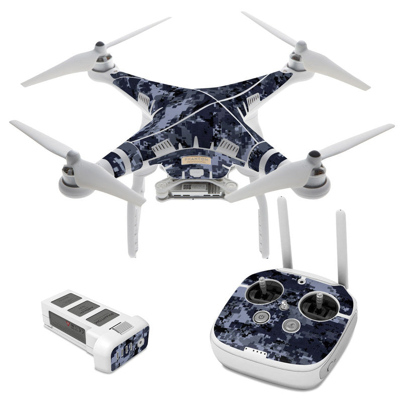 Digital Navy Camo - DJI Phantom 3 Skin