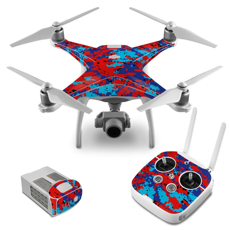 Digital Patriot Camo - DJI Phantom 4 Skin