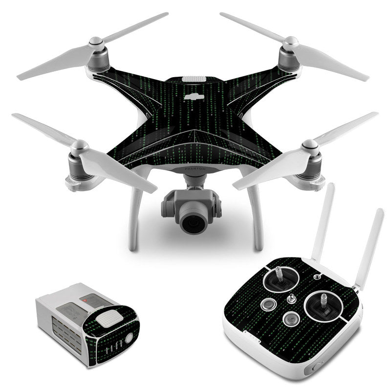 Matrix Style Code - DJI Phantom 4 Skin