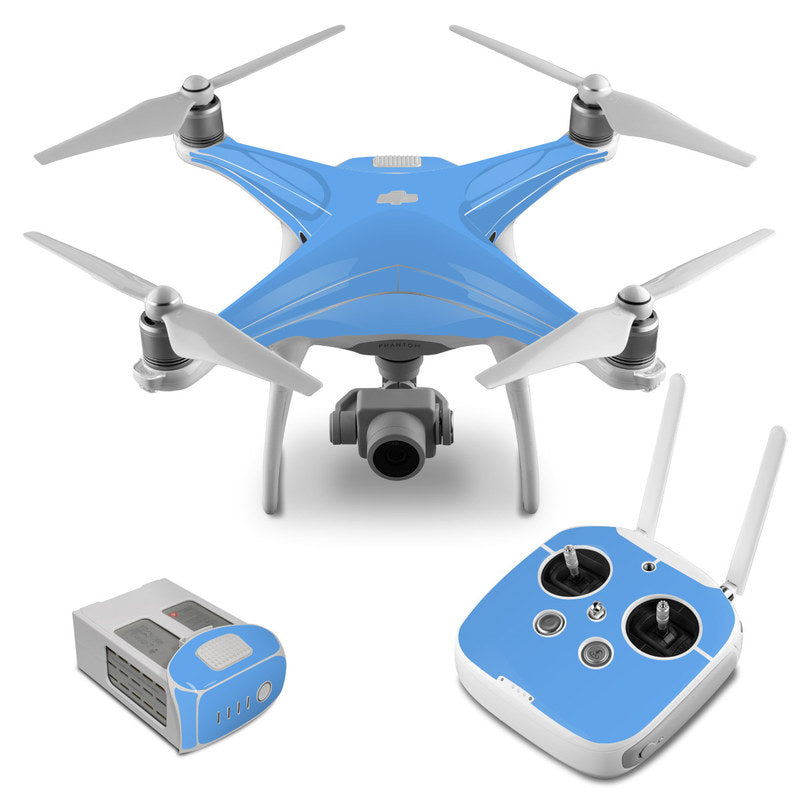 Solid State Blue - DJI Phantom 4 Skin