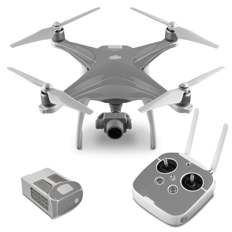 Solid State Grey - DJI Phantom 4 Skin