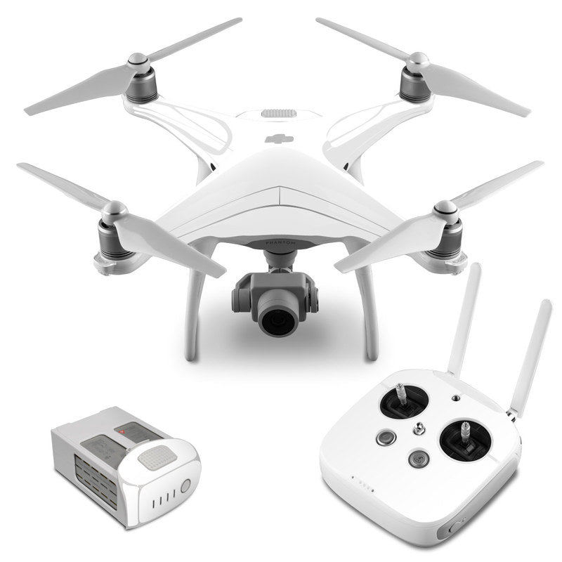 Solid State White - DJI Phantom 4 Skin