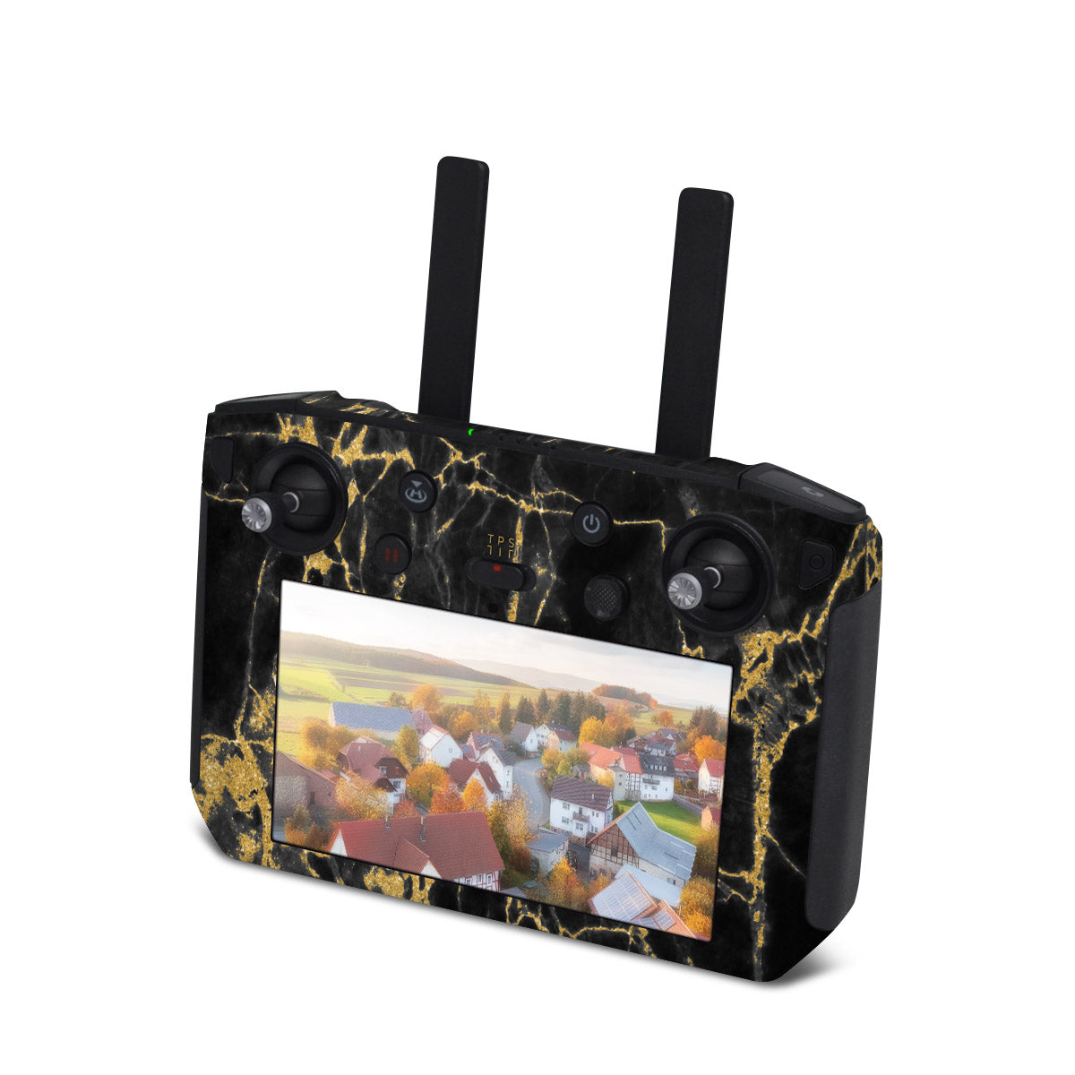 Black Gold Marble - DJI Smart Controller Skin