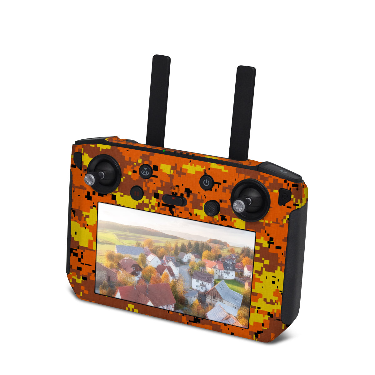 Digital Orange Camo - DJI Smart Controller Skin