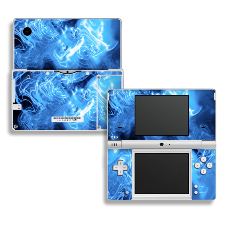 Blue Quantum Waves - Nintendo DSi Skin