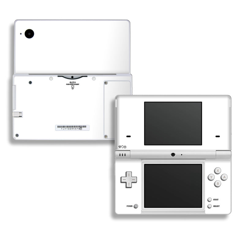 Solid State White - Nintendo DSi Skin