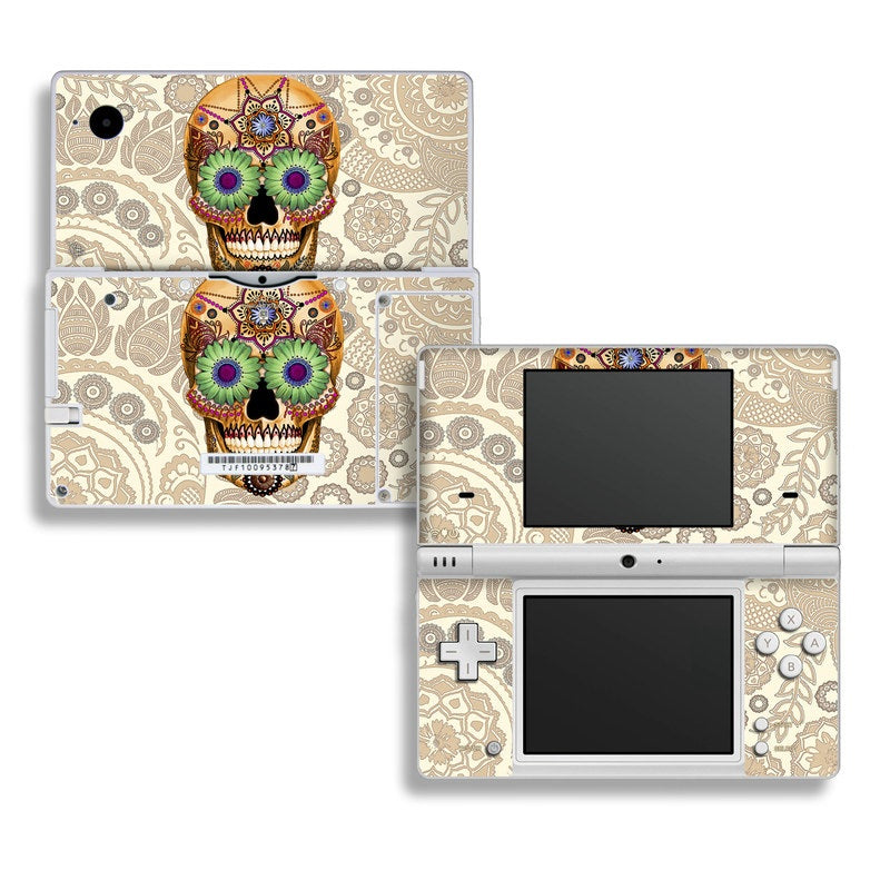 Sugar Skull Bone - Nintendo DSi Skin
