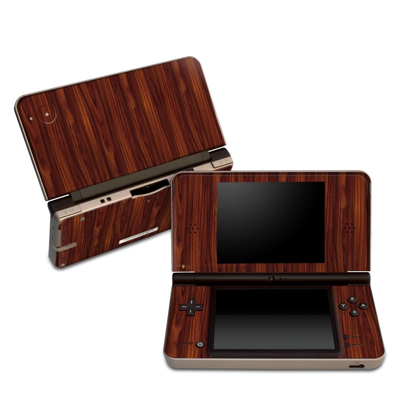 Dark Rosewood - Nintendo DSi XL Skin