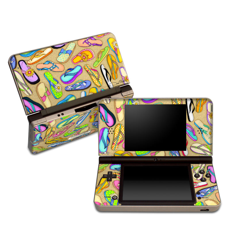 Flip Flops - Nintendo DSi XL Skin