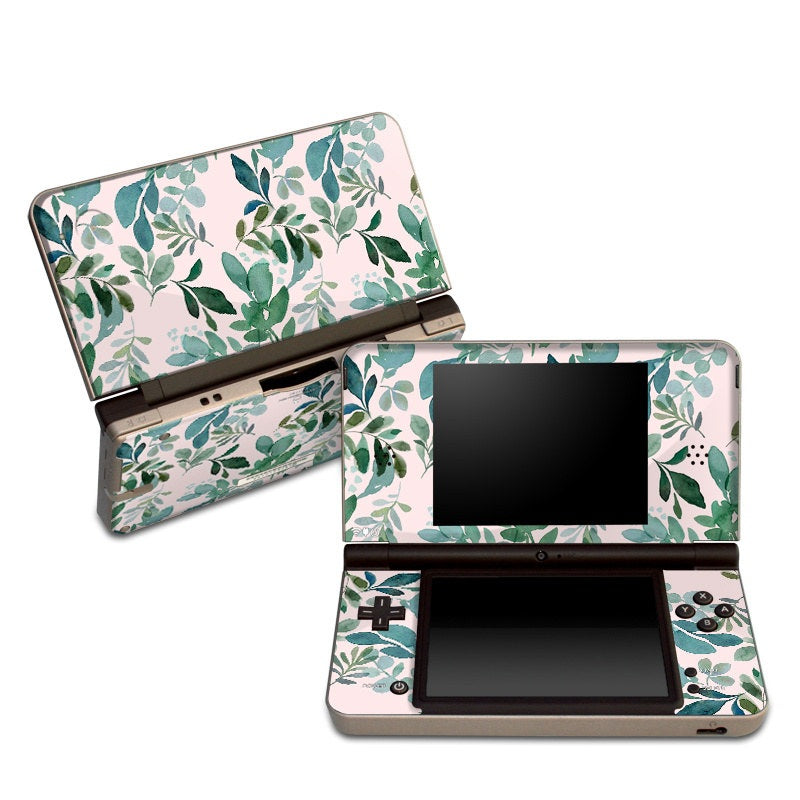 Sage Greenery - Nintendo DSi XL Skin