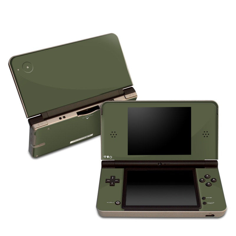 Solid State Olive Drab - Nintendo DSi XL Skin