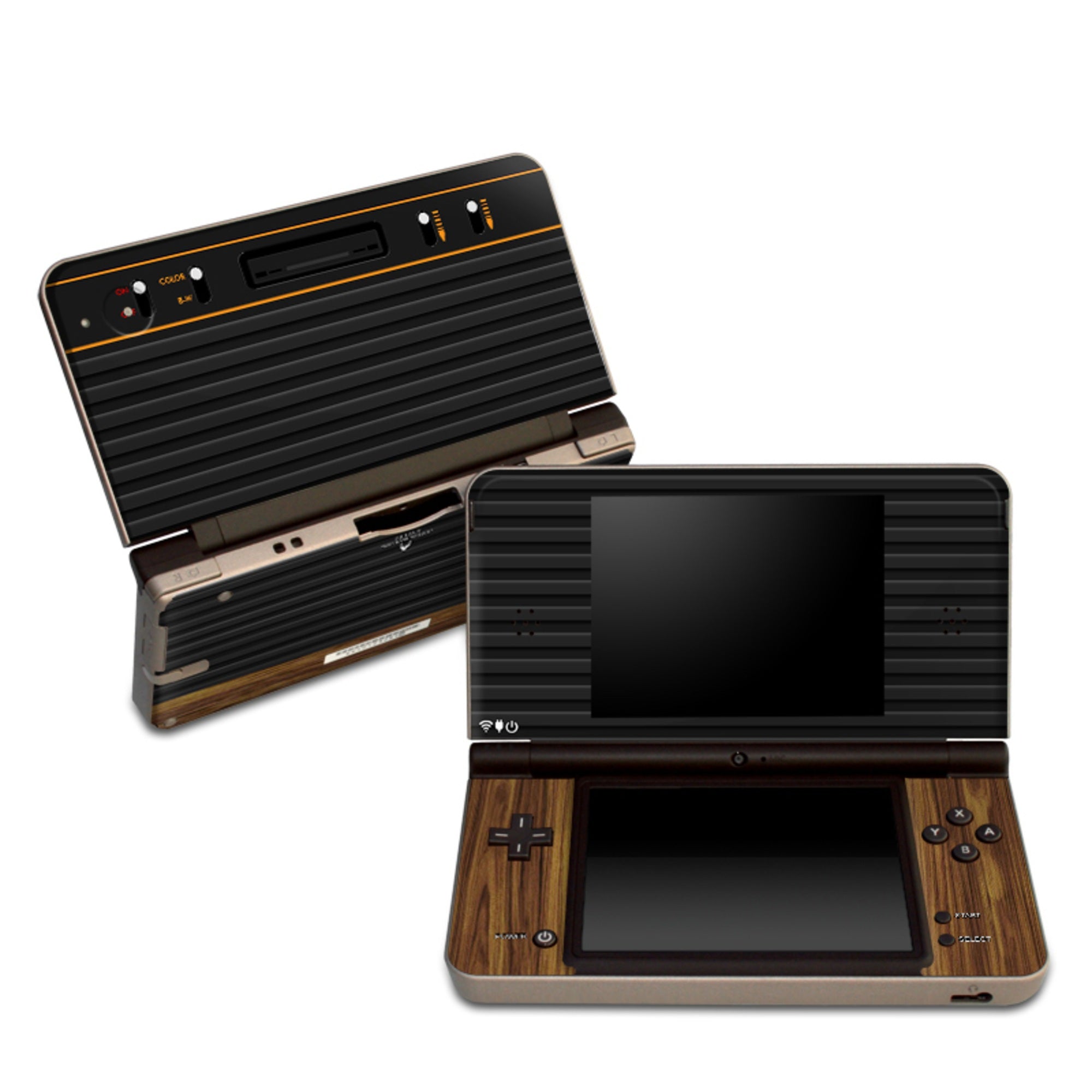 Wooden Gaming System - Nintendo DSi XL Skin
