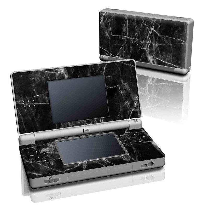 Black Marble - Nintendo DS Lite Skin