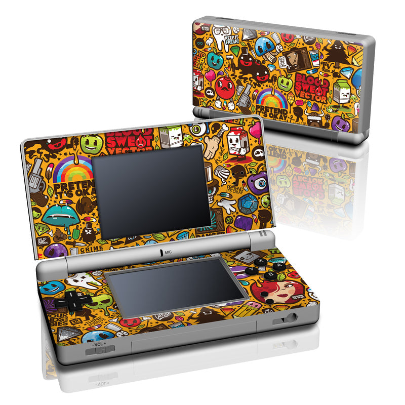 Psychedelic - Nintendo DS Lite Skin