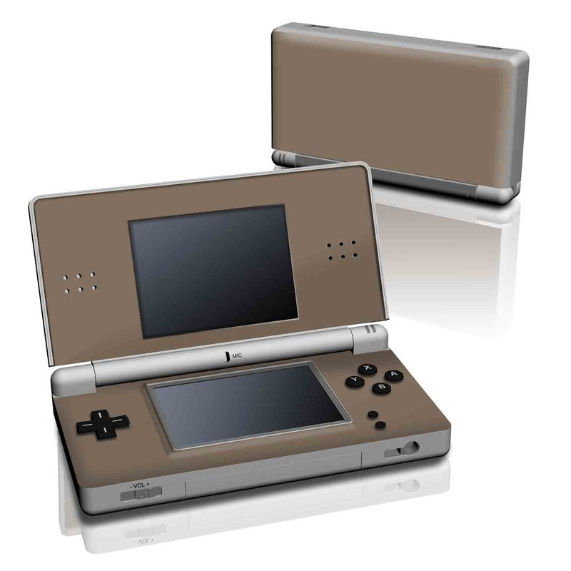 Solid State Flat Dark Earth - Nintendo DS Lite Skin