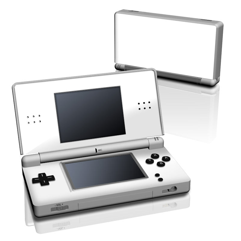 Solid State White - Nintendo DS Lite Skin