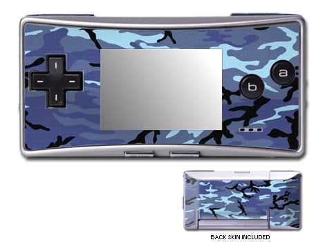 Sky Camo - Nintendo GameBoy Micro Skin
