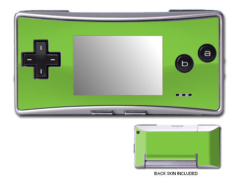 Solid State Lime - Nintendo GameBoy Micro Skin