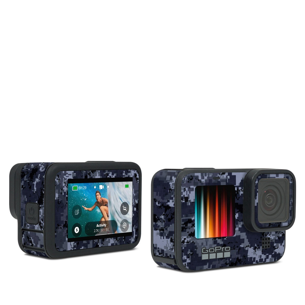 Digital Navy Camo - GoPro Hero Black Skin