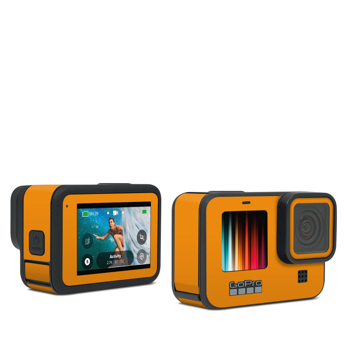 Solid State Orange - GoPro Hero Black Skin