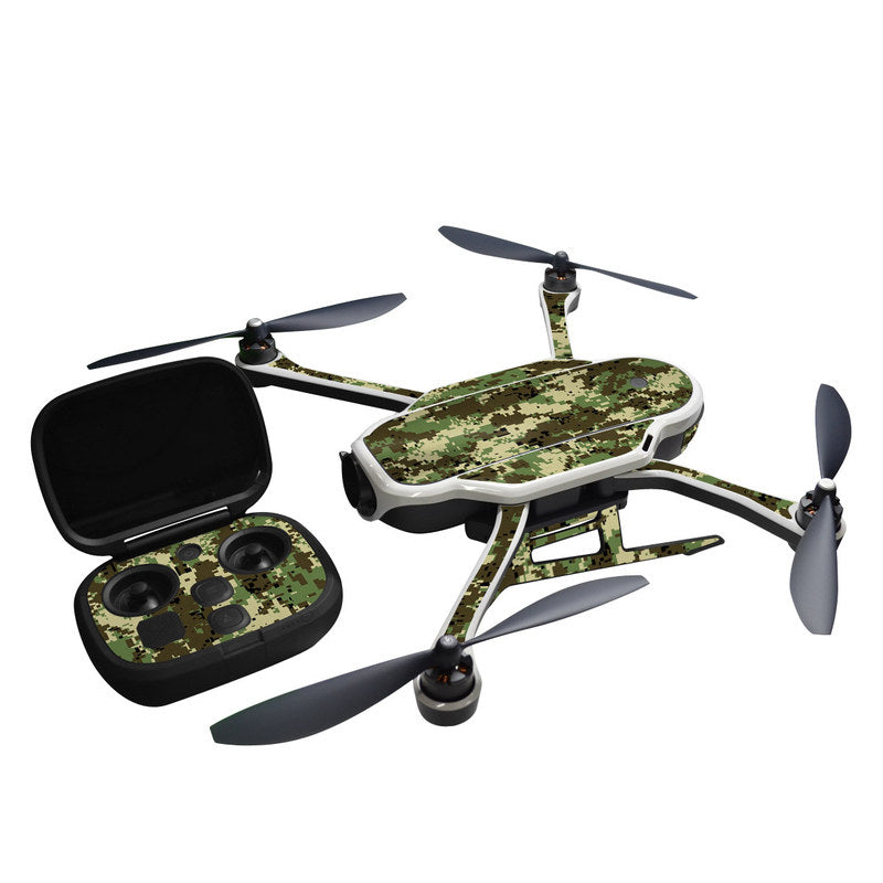 Digital Woodland Camo - GoPro Karma Skin