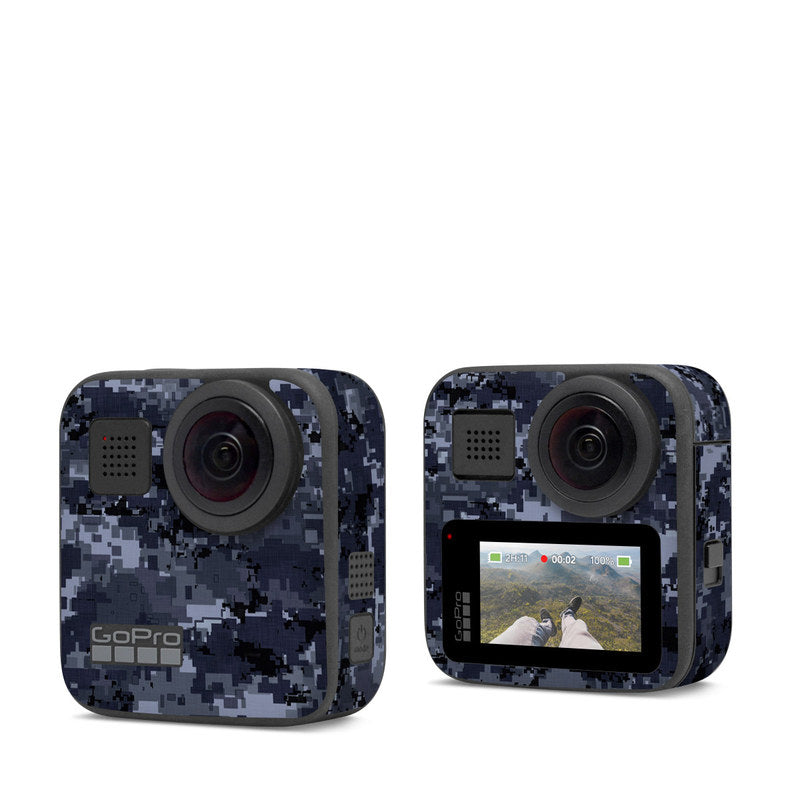 Digital Navy Camo - GoPro Max Skin