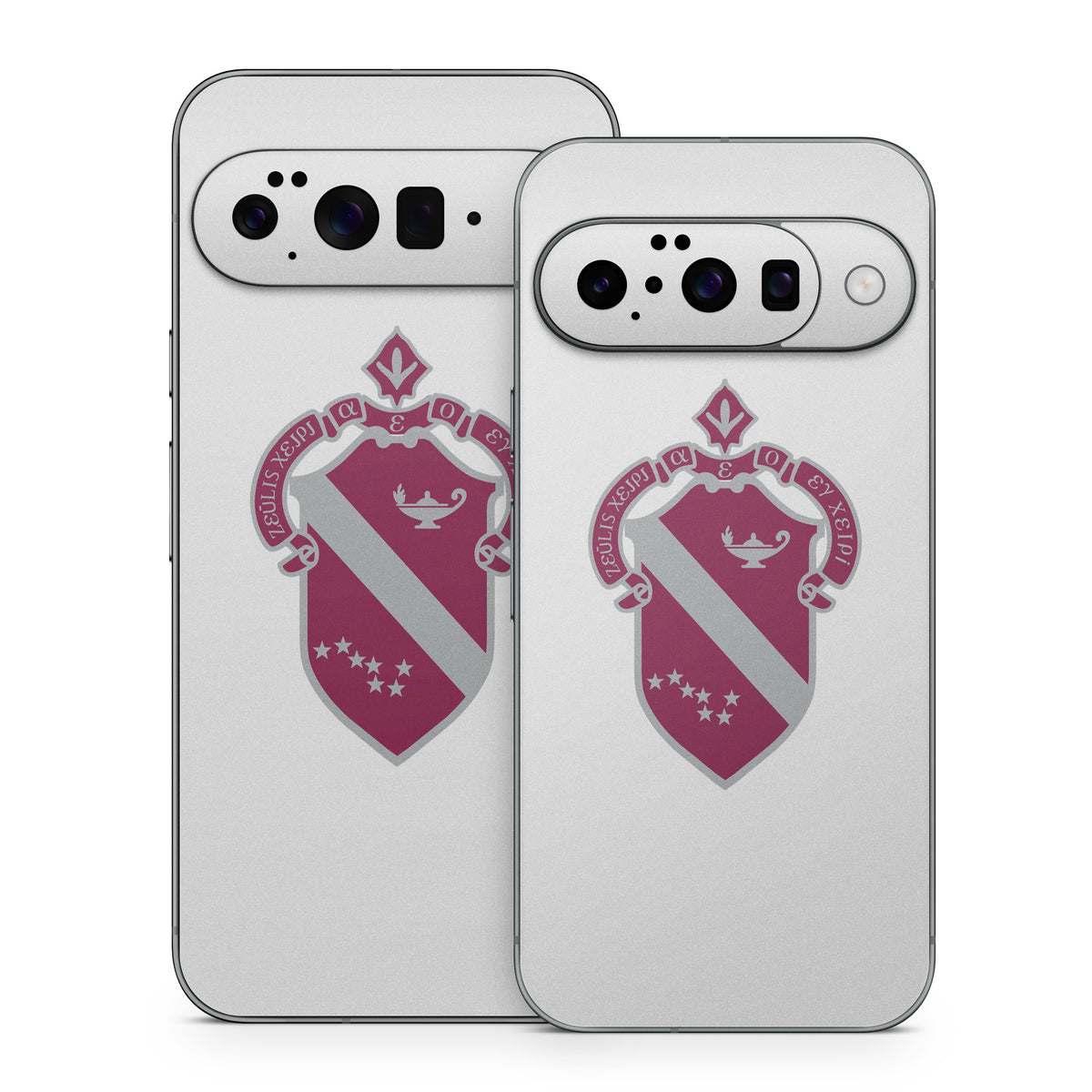 Alpha Phi Crest Silver - Google Pixel 10 Skin