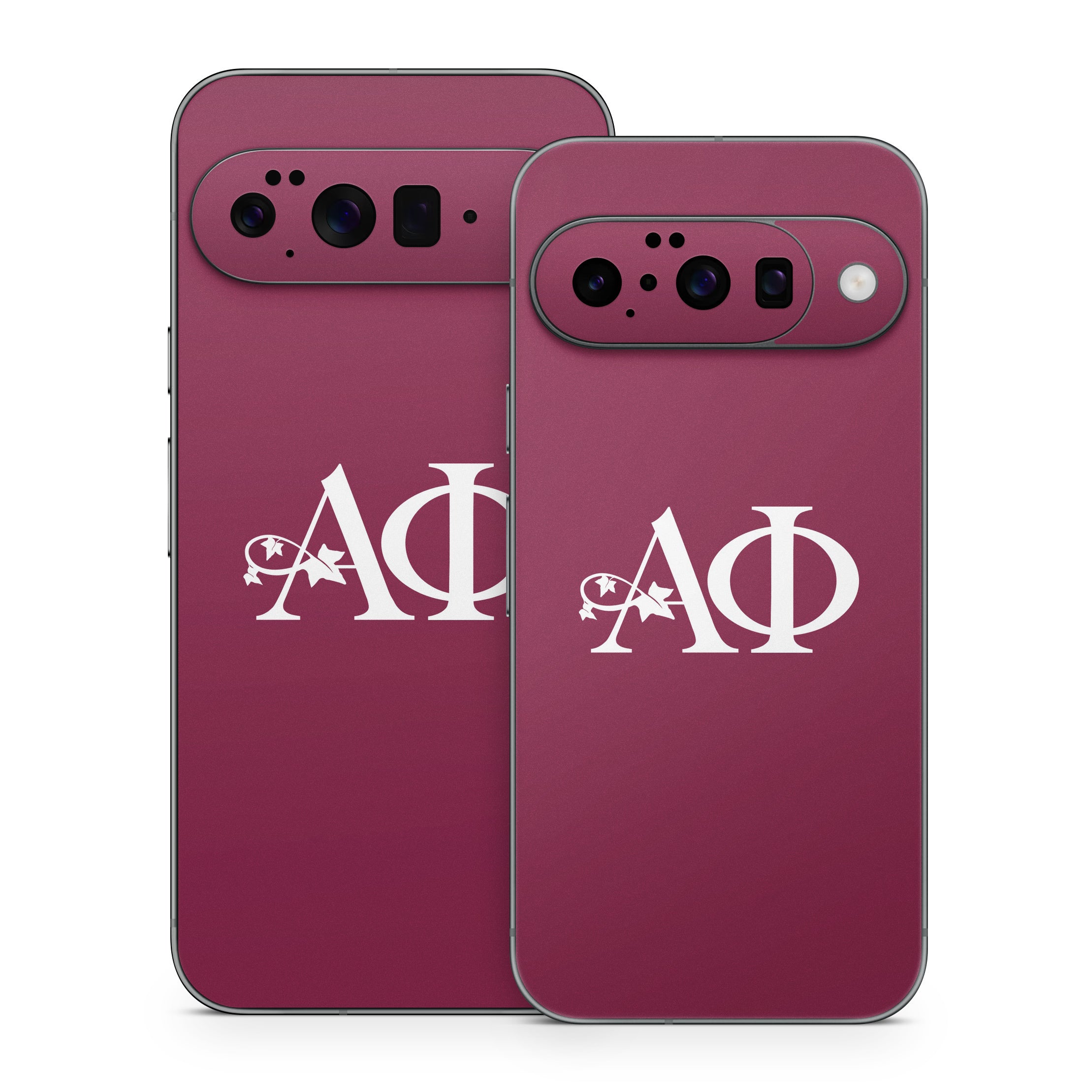 Alpha Phi Greek Letters Bordeaux - Google Pixel 10 Skin