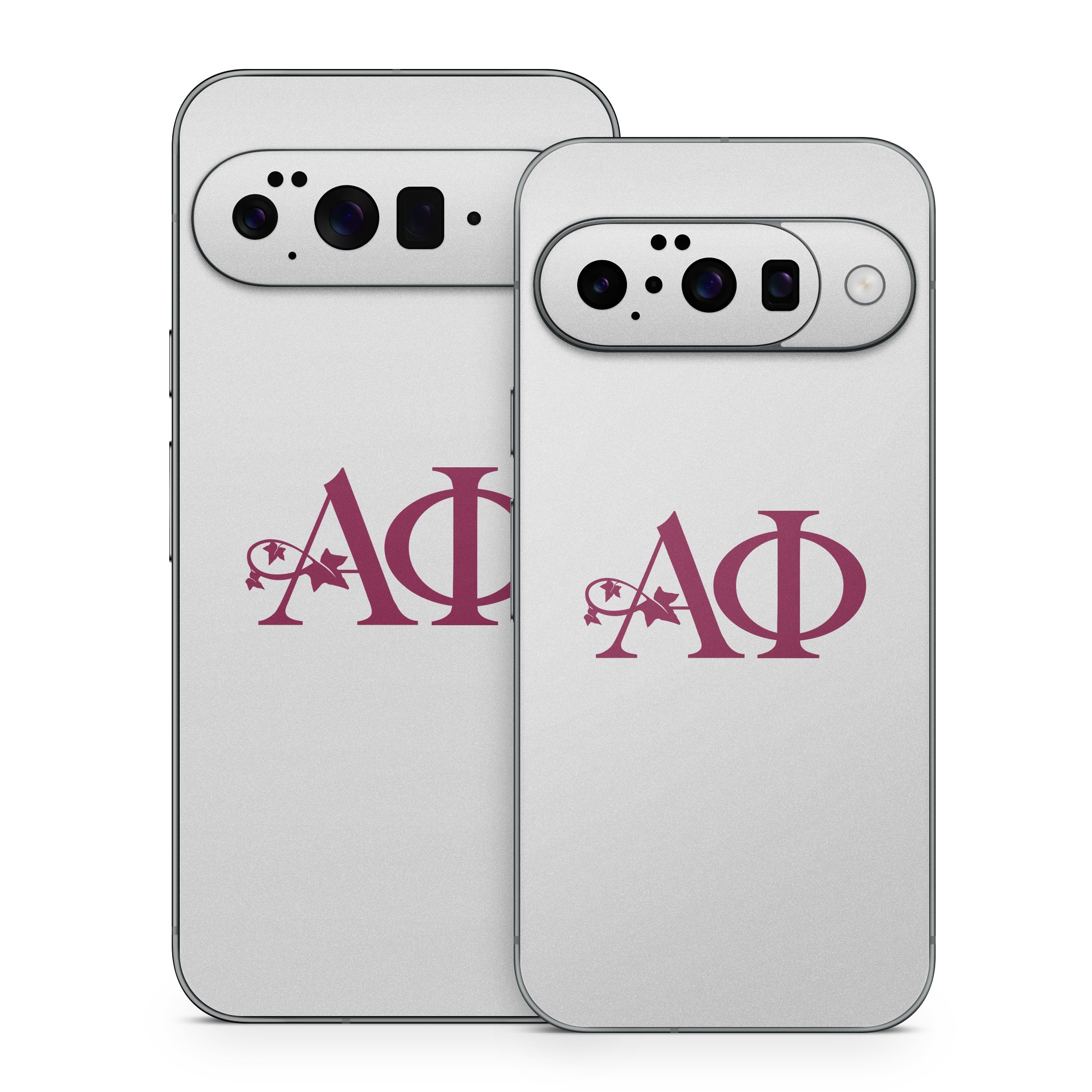 Alpha Phi Greek Letters Silver - Google Pixel 10 Skin