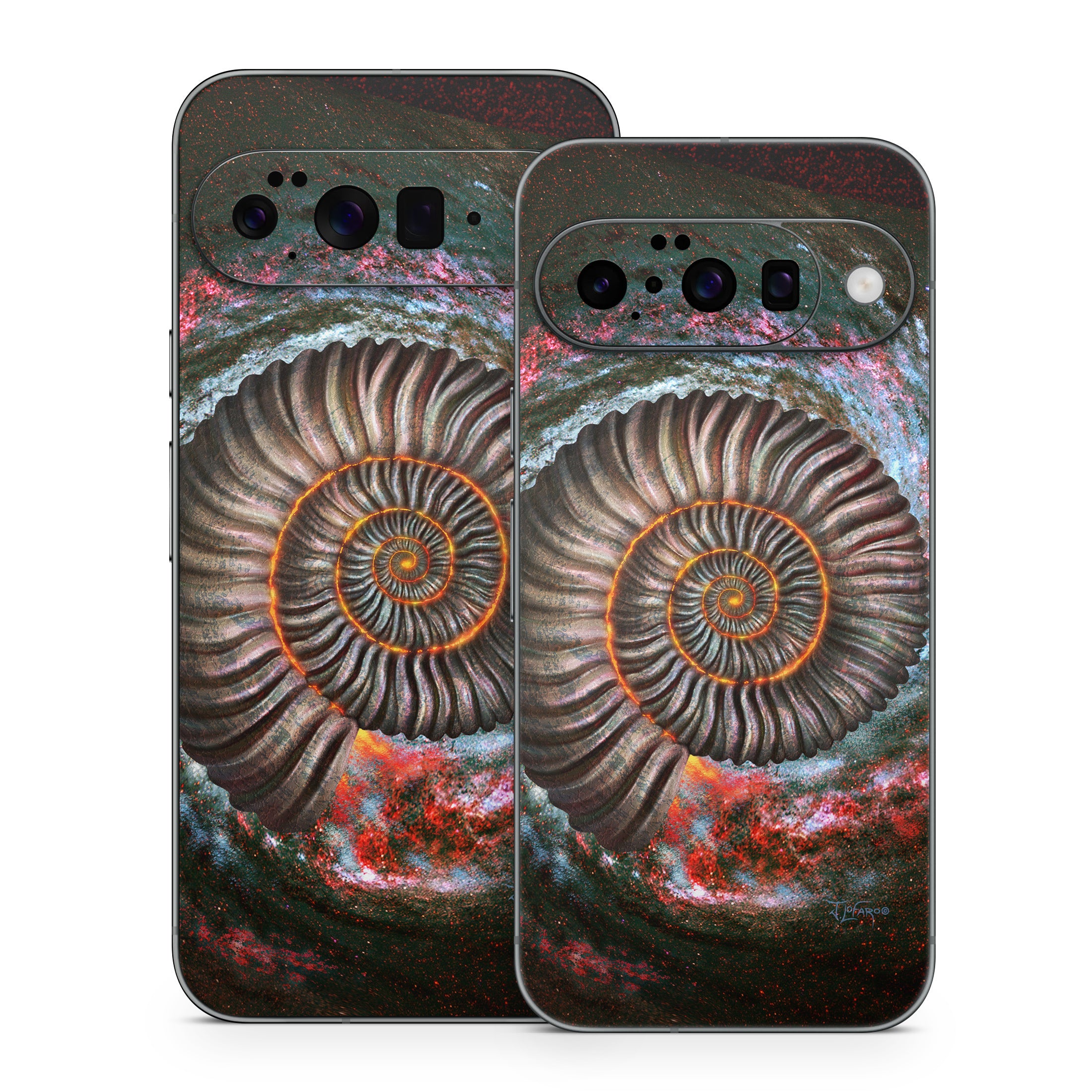 Ammonite Galaxy - Google Pixel 10 Skin