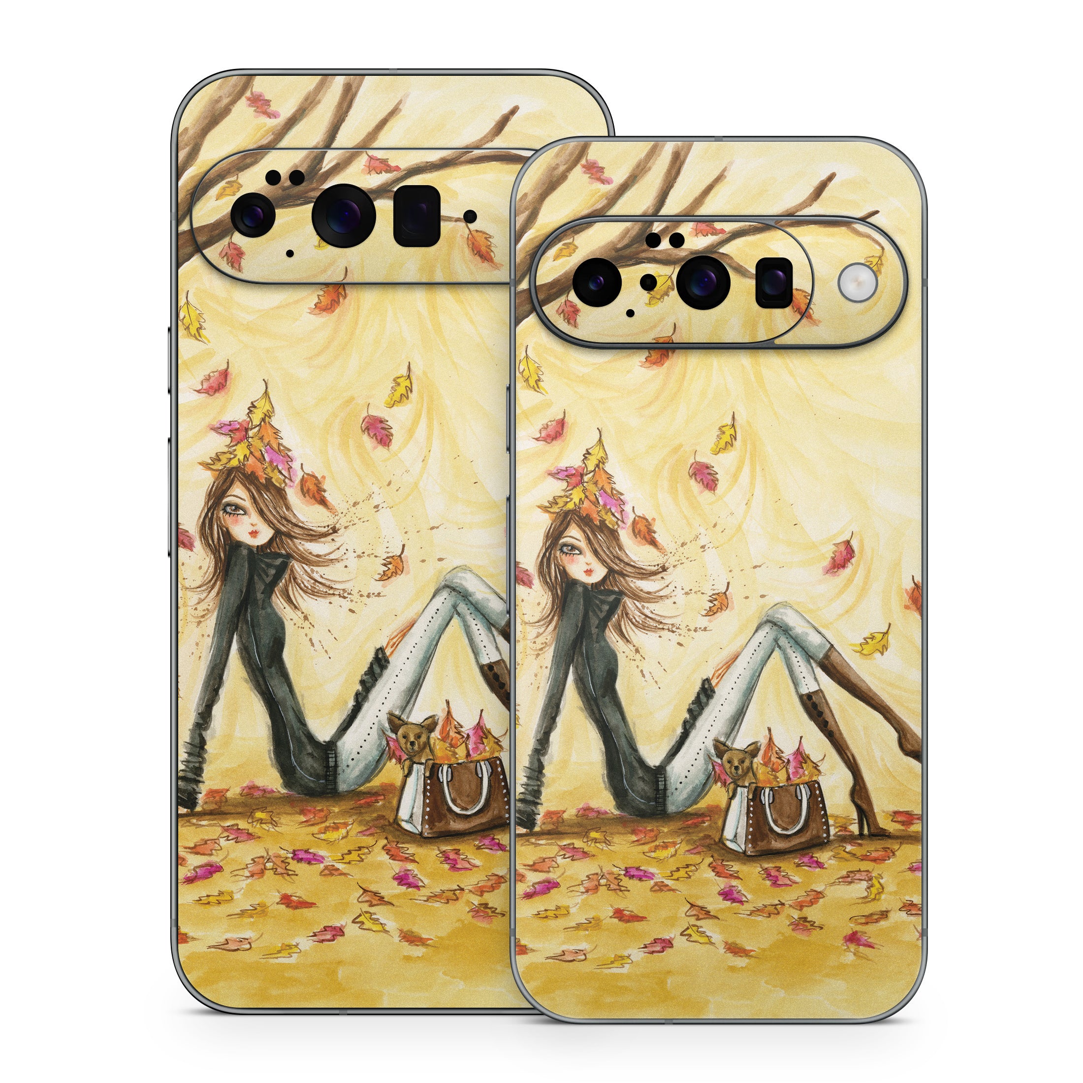 Autumn Leaves - Google Pixel 10 Skin