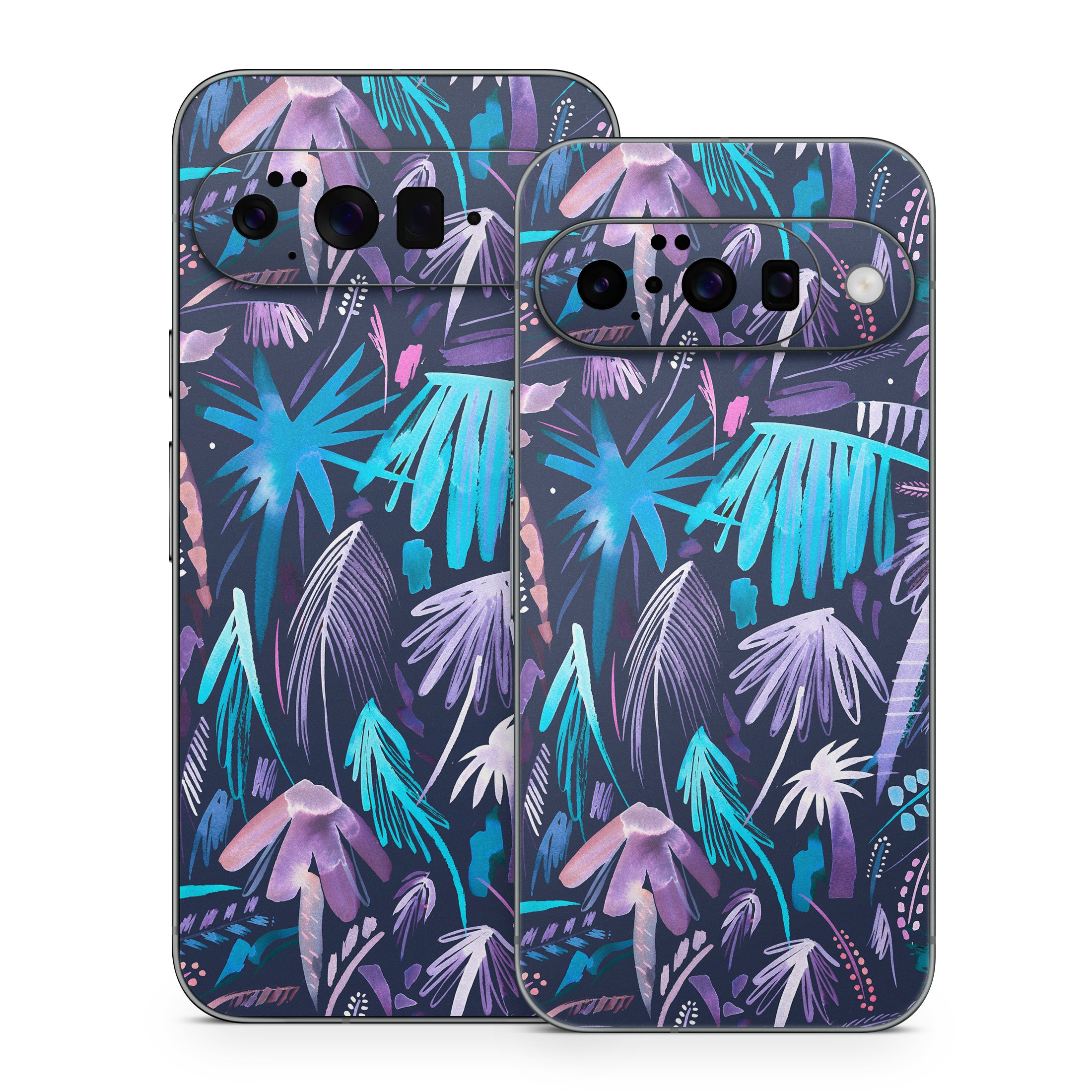 Brushstroke Palms - Google Pixel 10 Skin
