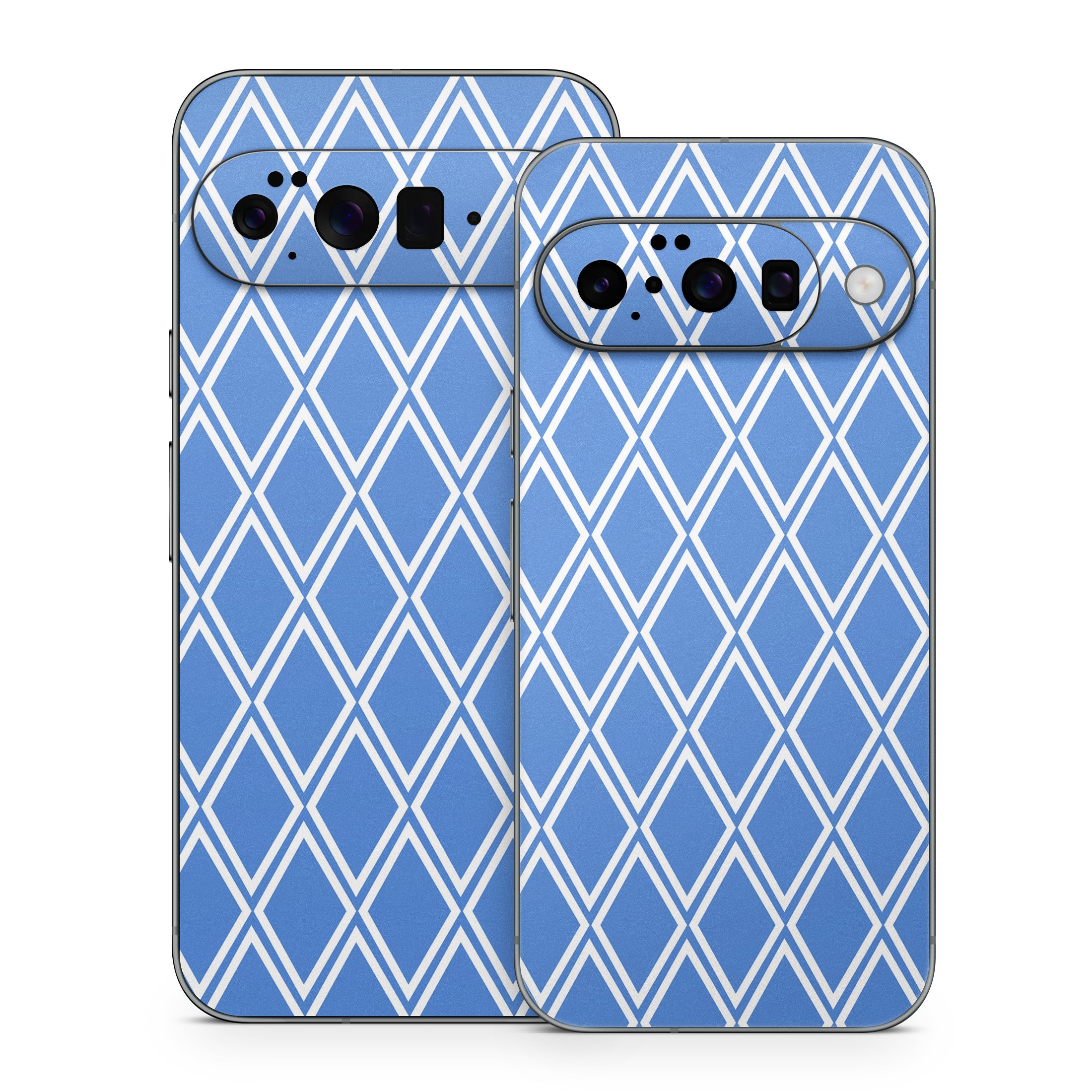 Blue Checks - Google Pixel 10 Skin