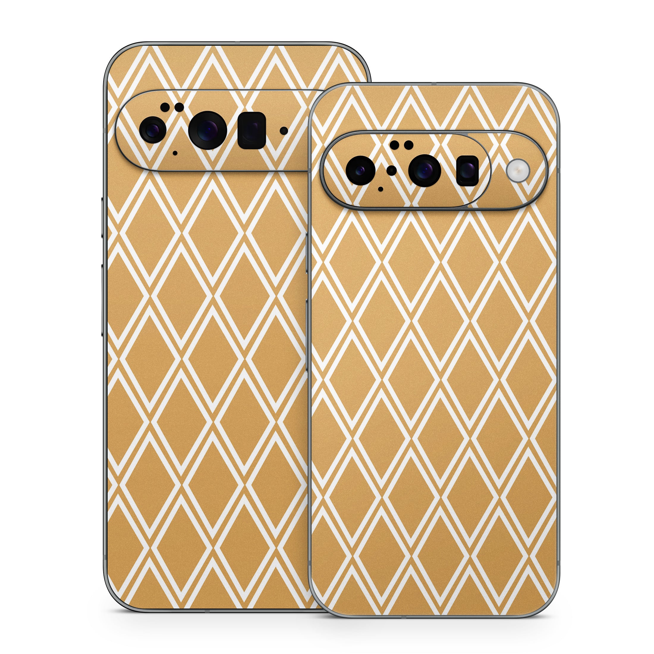 Orange Checks - Google Pixel 10 Skin
