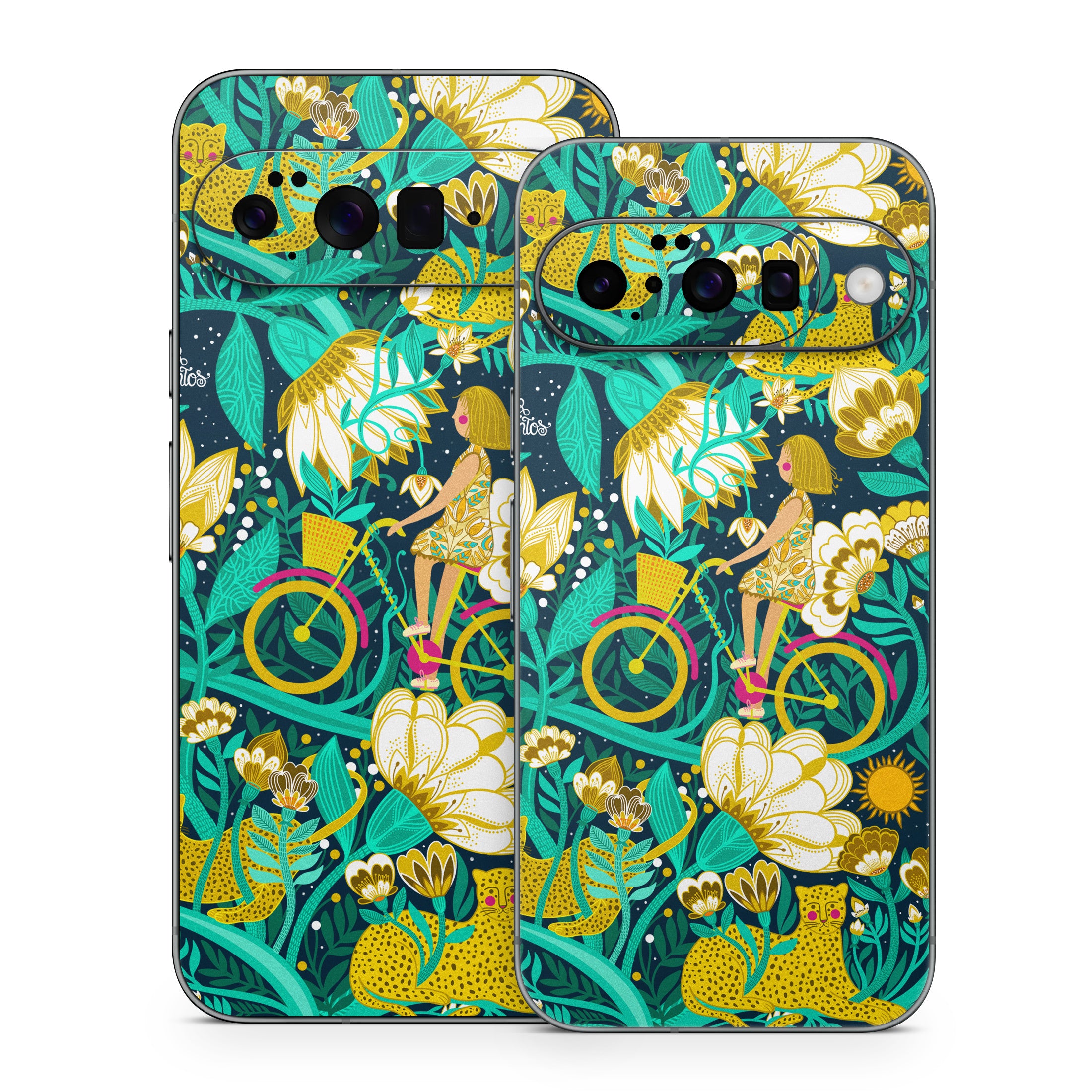 Cheetah Garden - Google Pixel 10 Skin