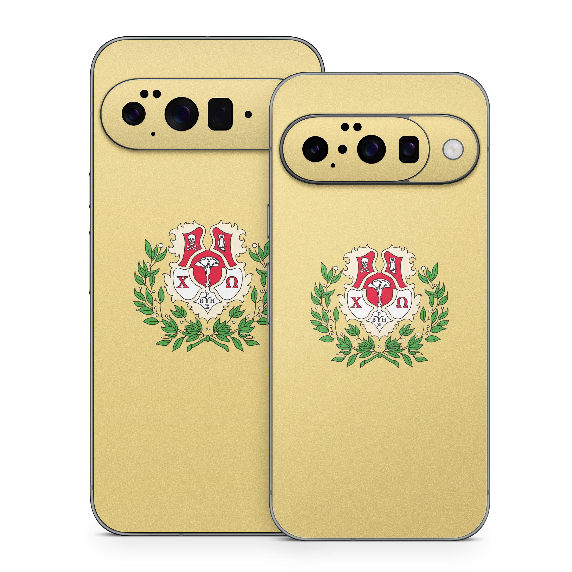 Chi Omega Crest Straw - Google Pixel 10 Skin