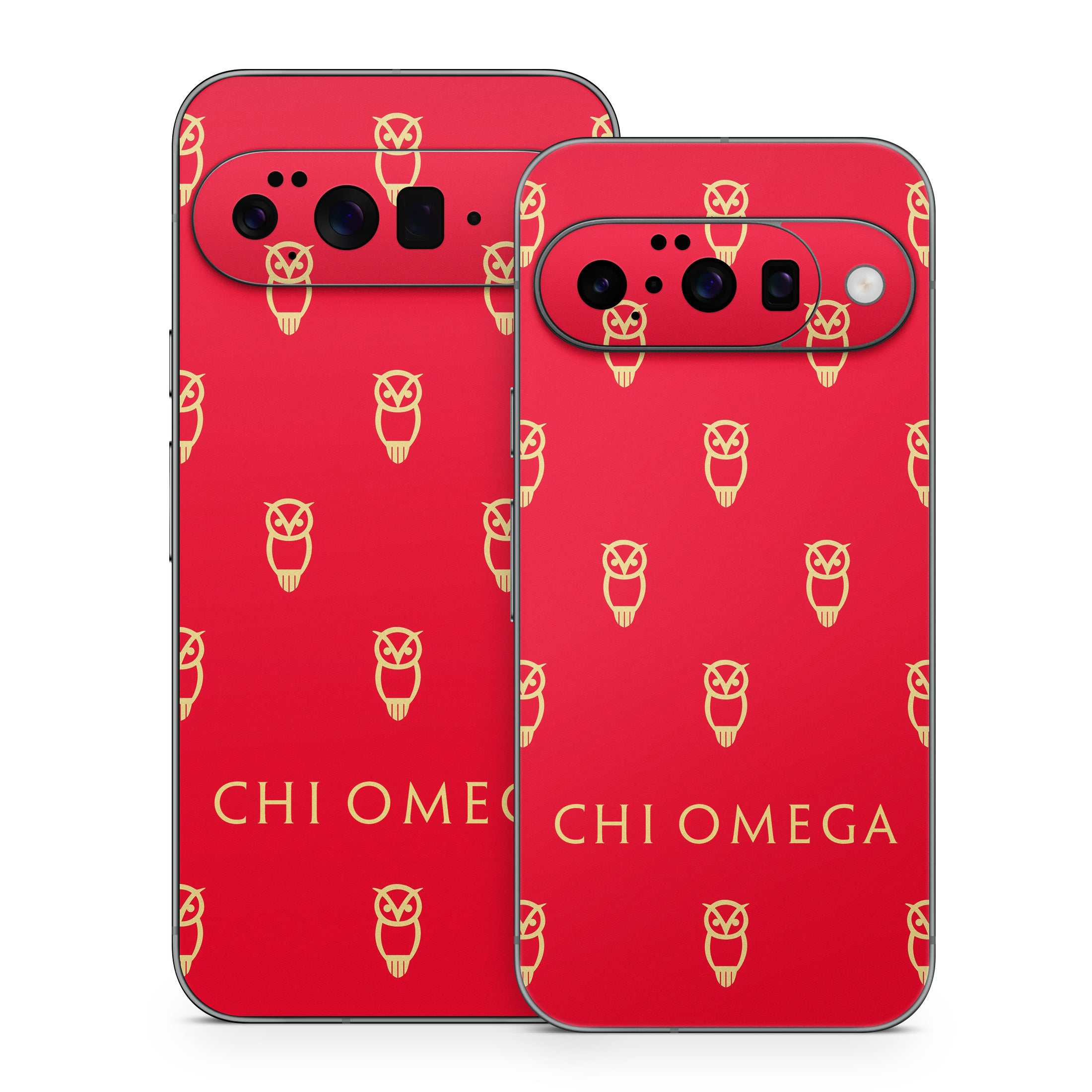 Chi Omega Owl Pattern - Google Pixel 10 Skin