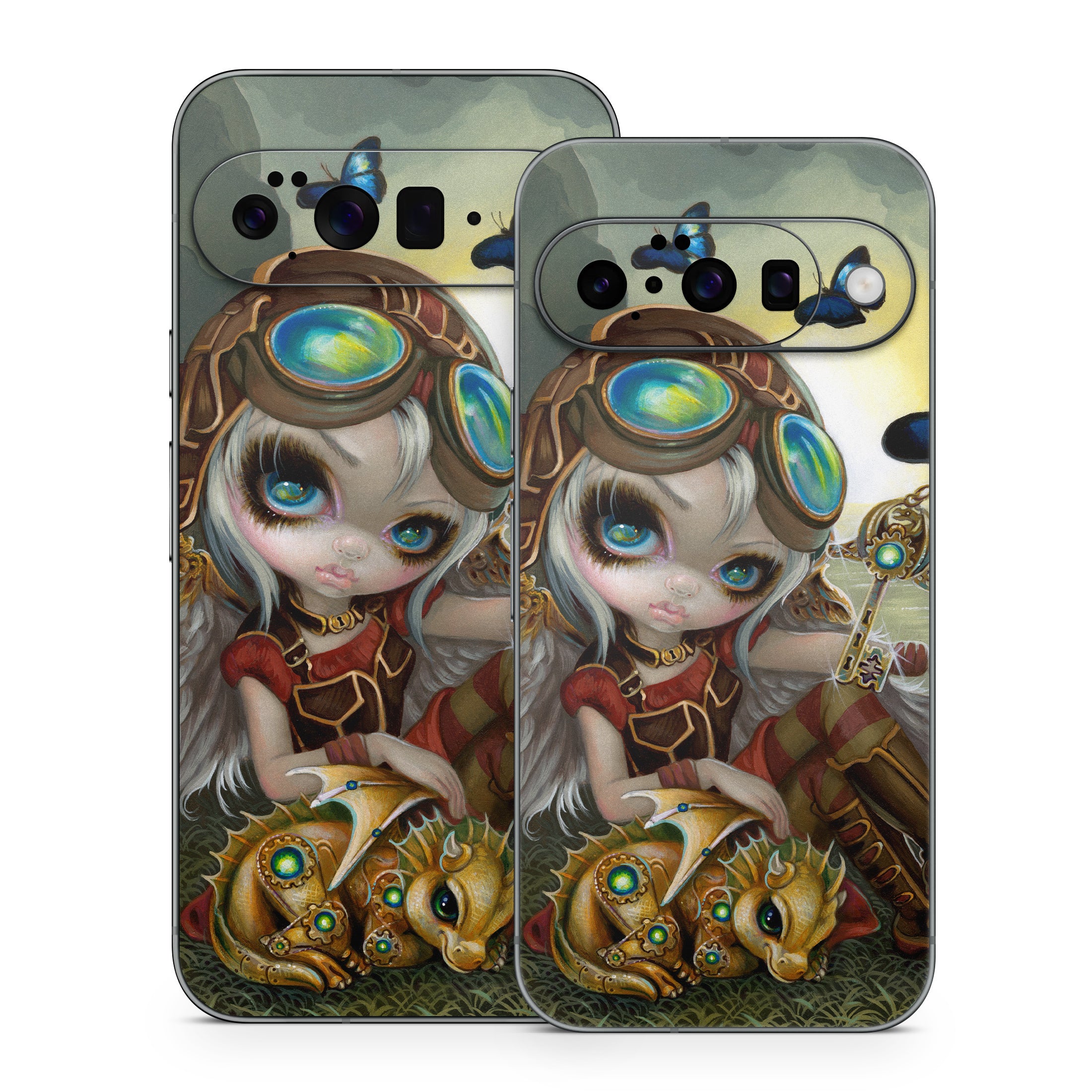 Clockwork Dragonling - Google Pixel 10 Skin