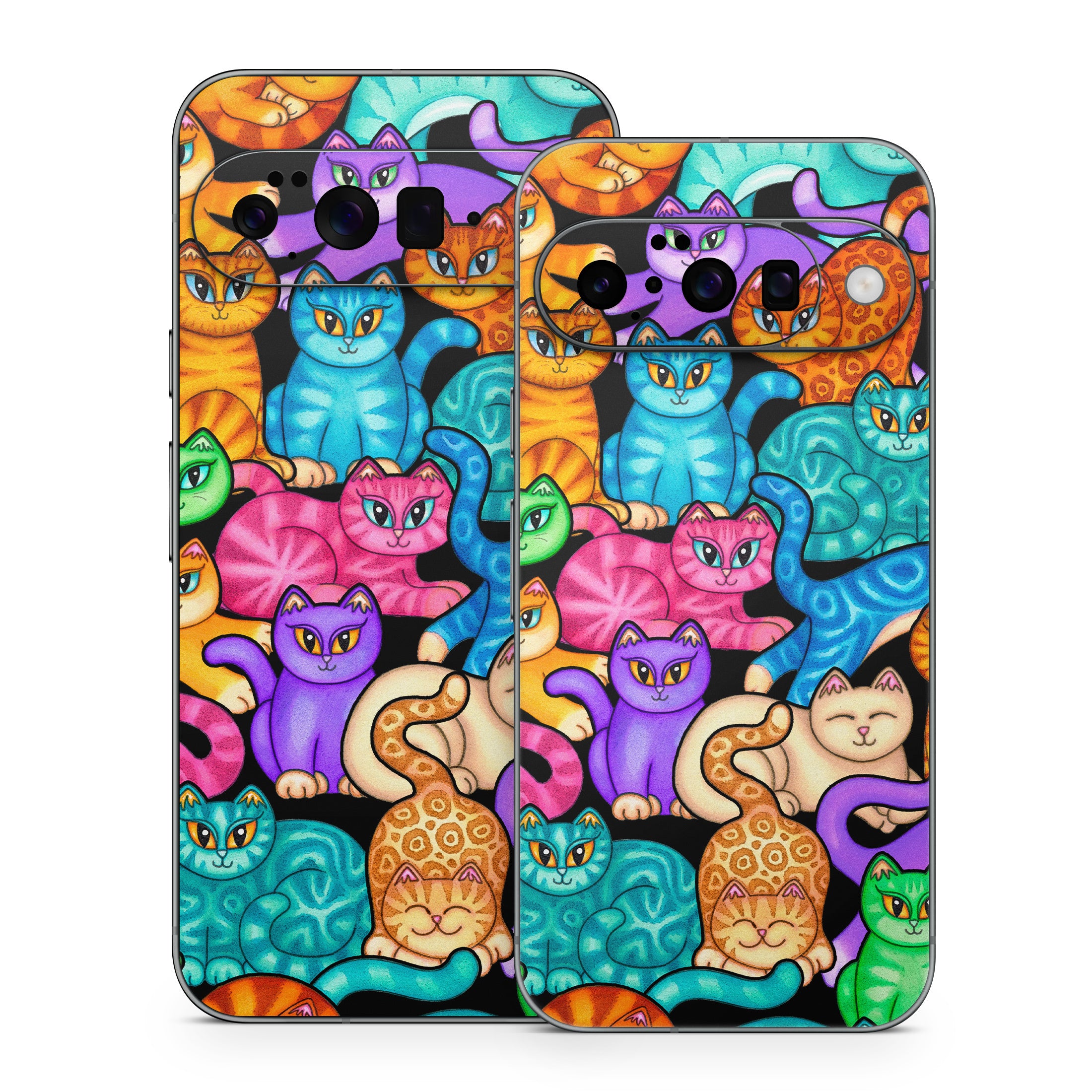 Colorful Kittens - Google Pixel 10 Skin