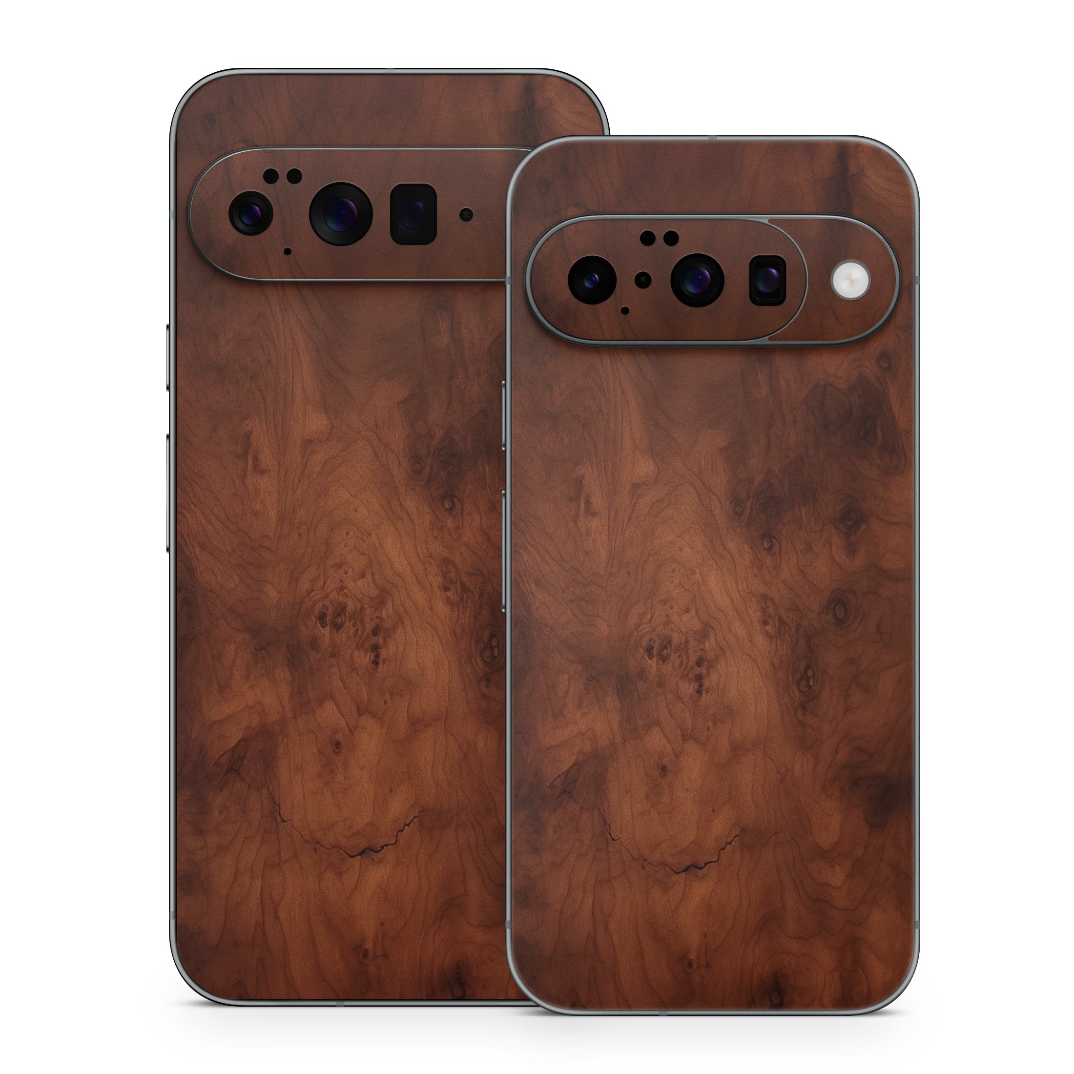 Dark Burlwood - Google Pixel 10 Skin